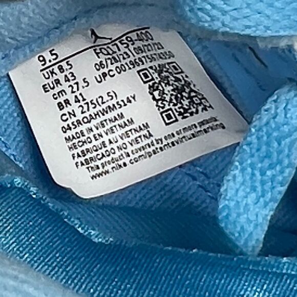 Rare Nike Jordan Spizike Low ‘Houston Oilers’ Size 9.5 - Picture 10 of 10